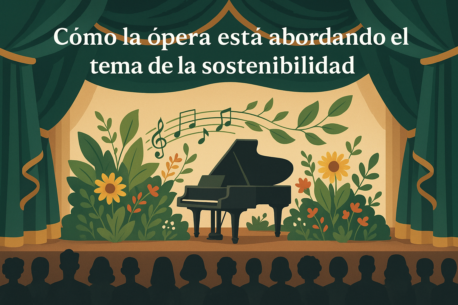‘Cómo la ópera está abordando el tema de la sostenibilidad’